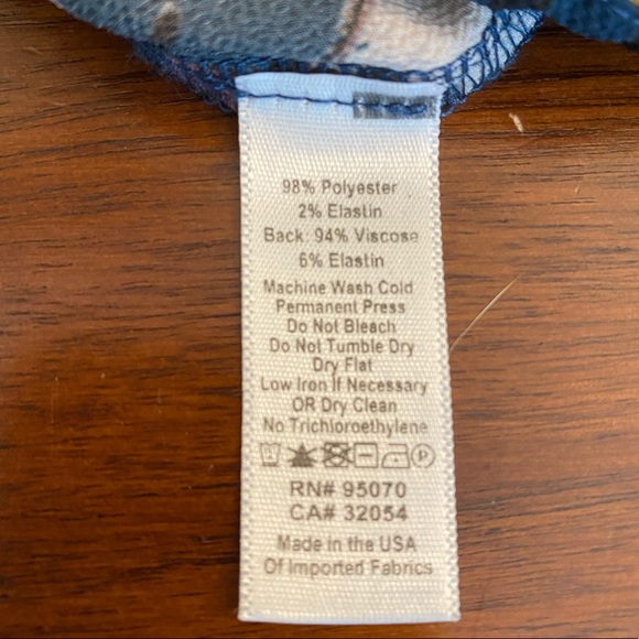 Anthropologie Weston Wear Butterfly Top Size XS - Picture 5 of 5